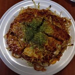 鉄板焼屋 田吾 - ネギ府中焼