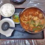 玉家 - 味噌煮込みうどん定食