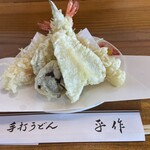 手打ちうどん 平作 - 料理写真:天ぷら