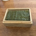 貝と地鶏だしのらぁ麺 ちょろ - 海苔