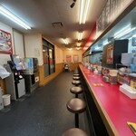 Ramen Yamaoka Ya Yokkaichi Uneme Ten - Interior of Ramen Yamaoka Ya