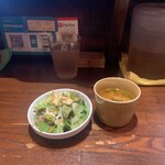 あなK"URA - ミニサラダ&ミニスープ