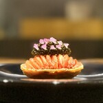 イル アオヤマ - セイコ蟹　内子とキャビア添