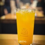 焼鳥 とり藤 - 温州みかんサワ572円