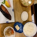 味の正福 アクロス店 - 銀ダラ西京焼き定食　2200円