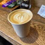ビー ア グッド ネイバー コーヒー キオスク - カフェラテ(HOT)！