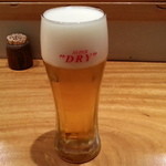 馳走屋河の - 生ビール