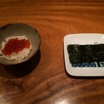馳走屋河の - イクラごはん　※おまかせコース