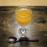 御料理 光安 - 卵黄の味噌漬け