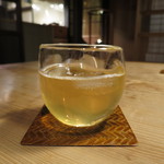 御料理 光安 - 梅酒のソーダ割り