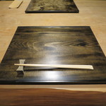 御料理 光安 - テーブルセッティング