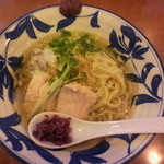 鳥そば 真屋 - 14'鶏節とアゴ出汁の冷やしそば