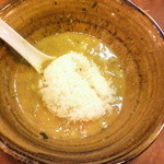 鳥そば 真屋 - 14’復活　辛まぜそば追い白湯～の〆飯