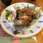 カプリシオ - スモークサーモン巻エビフライ