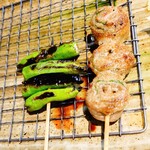 やきとり家 錦海まる - 『ししとう＆しそのうず巻き』