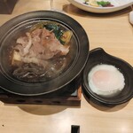 銀波 - 牛肩バラすき焼き小鍋