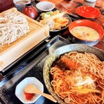 蔵の料亭 さかばやし - 天ぷらせいろそば、にしんそば