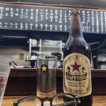 こづち - 瓶ビールがよい