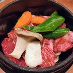 焼肉・鉄板焼 中津留 - 壺漬けカルビ