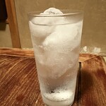 いし橋 - 芋焼酎ソーダ割り
