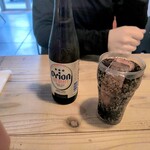 タコス屋 - オリオンビールとコーラ