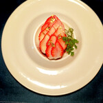 とろける牛ホホ専門店 cheek - 期間限定イチゴの的ラミス