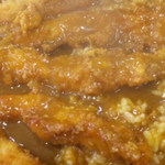 キッチンあべ - 大エビフライ（アップ）