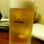 Gakuya - 生ビール・サッポロ
