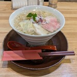 手打ち正麺 Hachimitsu - チャーシューが美味しいので次回は肉そばかな(^^)☝️