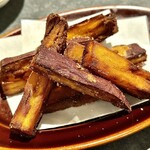 大衆酒場 ミチシルベ マルエイガレリア店 - さつま芋のカリッとねっとり揚げ