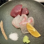 天ぷら 川辰 - お造り