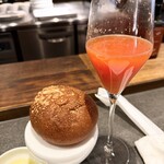 ベルニーニ銀座 - ポルチーニのパンチーズのせ