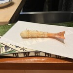 天ぷら 川辰 - エビ