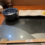 天ぷら 川辰 - テーブルセット