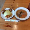 パラキート - 豚バラと根菜のスープカレー全部のせ