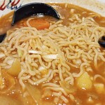 栄パーキングエリア（下り）フードコート - 三条カレーラーメン