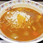 栄パーキングエリア（下り）フードコート - 三条カレーラーメン