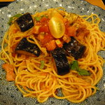 五右衛門 - トマトと茄子のパスタ