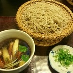 手打ちそば 夫婦庵 - 鴨せいろそば　1,300円