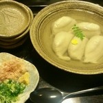 手打ちそば 夫婦庵 - そばがき