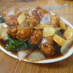 大衆中華 宝来 - スブタ　880円　2014年11月