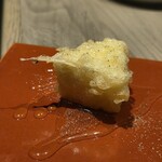 札幌かすそばtoてんぷら風土 - カマンベール天