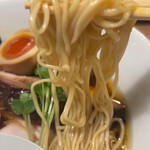 中華そば 髙野 - 三河屋製麺の細麺