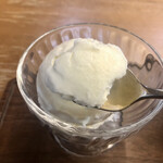 レボン快哉湯 - エチオピアにミルクのジェラートが合います