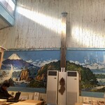 レボン快哉湯 - 富士山の背景画