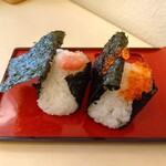 オールデイダイニング サツキ - おにぎり(明太子・いくら)