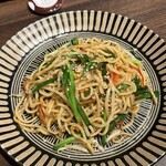 桜梅桃李 - からすみとXO醬の焼き麺