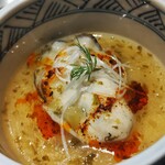 中国菜 ARATA - 牡蠣のサンラー茶わん蒸し仕立て