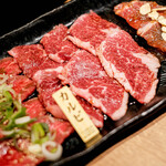 はらみ焼肉ホルモン櫻 - ロース、櫻カルビ、にんにくハラミ