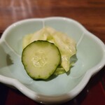 魚とめし かねむ食堂 - ｢お新香｣！